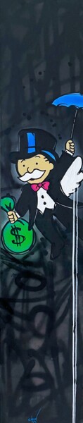 绘画 标题为“Money in motion” 由Esteban Vera (EVera), 原创艺术品, 丙烯