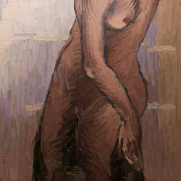 数字艺术 标题为“AbstractNude” 由Isra, 原创艺术品, AI生成的图像