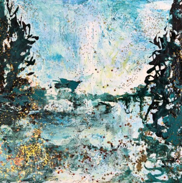 绘画 标题为“Inspiriert von der…” 由Christina Muth-Wendler, 原创艺术品, 丙烯