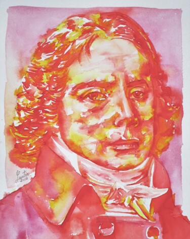 绘画 标题为“TALLEYRAND” 由Lautir, 原创艺术品, 水彩
