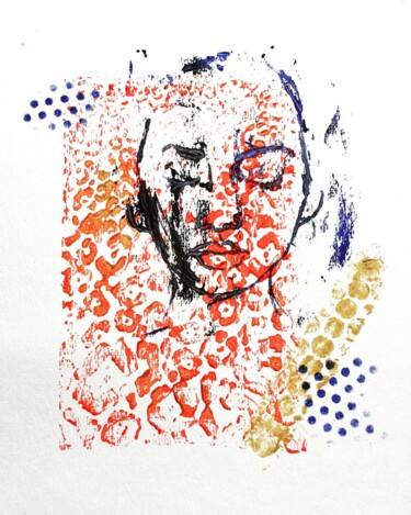绘画 标题为“Abstraction 3-23” 由Marjorie Corbran, 原创艺术品, 丙烯