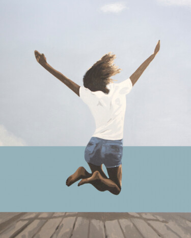 Crazy and free Pintura titulada "Crazy and free" por Daniel Gibert, Obra de arte original, Oleo