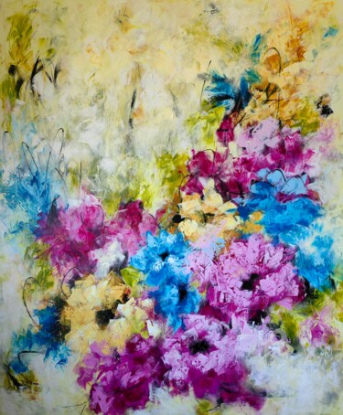 "Summer Feelings" from "Colours of Summer" collection, XXL 제목이 ""Summer Feelings" f…"인 미술작품 Vera Hoi로, 원작, 아크릴