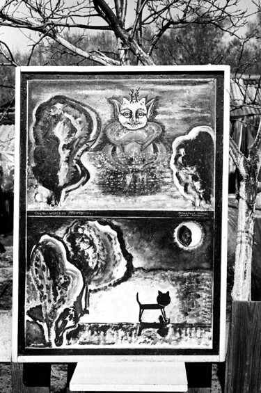 绘画 标题为“фата моргана. похищ…” 由Бекер, 原创艺术品, 油