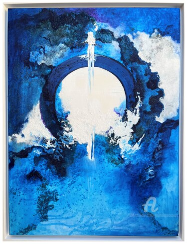 Peinture intitulée "Vers la Lumière" par Emma Lapassouze, Œuvre d'art originale, Acrylique