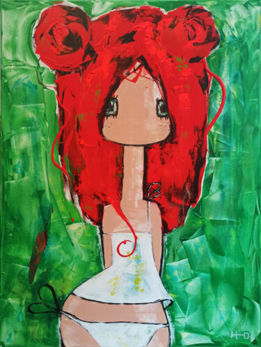 Pintura titulada "LaLeo" por Eva Hidalgo, Obra de arte original, Acrílico Montado en Bastidor de camilla de madera