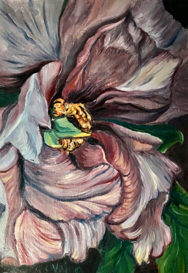 Wild Rose's Blossoms 绘画 标题为“Wild Rose's Blossoms” 由Olga Volna, 原创艺术品, 油