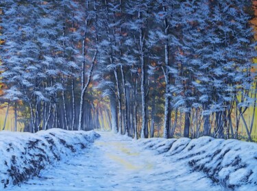 Rêver plus loin Peinture intitulée "Rêver plus loin" par Bruno Lemasson, Œuvre d'art originale, Acrylique