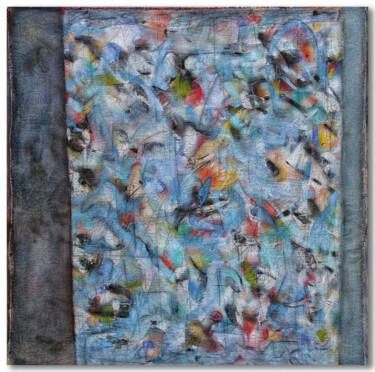 Peinture intitulée "Sans titre- Numérot…" par Juliette Gallas, Œuvre d'art originale, Acrylique Monté sur Châssis en bois