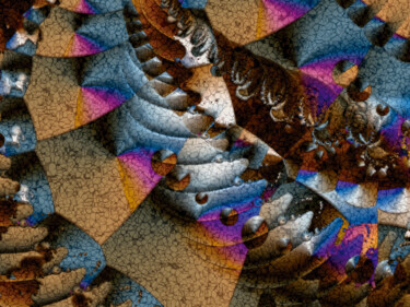 Digital Arts titled "Grietas 4/XL large…" by Javier Diaz, Original Artwork, Digital Print