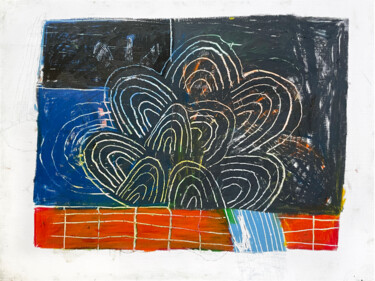 Dessin intitulée "PERPETUAL CYCLE WIT…" par Luc Pierre, Œuvre d'art originale, Pastel