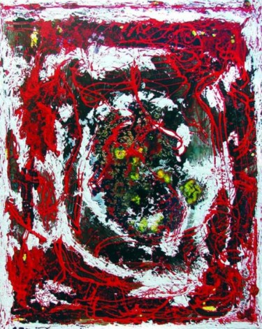 Peinture intitulée "NOITARUGIF 8" par Ethel Muniz, Œuvre d'art originale