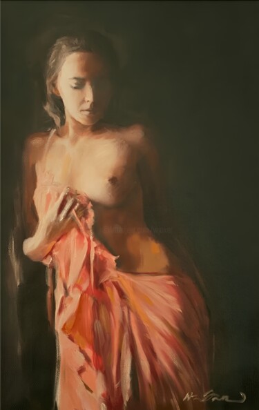 Painting titled "'Flux Eternal'" by William Oxer, Original Artwork, Oil