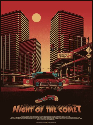 数字艺术 标题为“Night of the comet” 由Equal Page, 原创艺术品, 视频