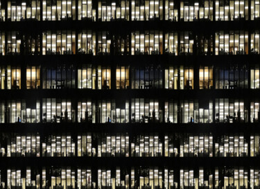 Photographie intitulée "Monotony of Work" par Jochen Cerny, Œuvre d'art originale, Photographie numérique Monté sur Autre pa…