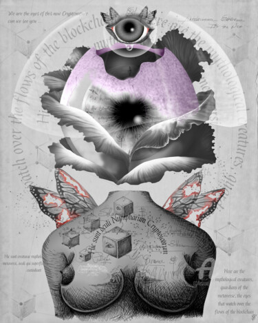 数字艺术 标题为“DARK NATURE” 由Edgar Soteras, 原创艺术品, 数字油画