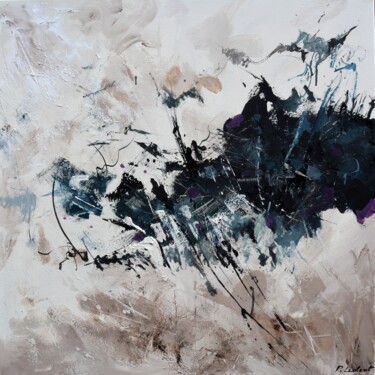 Painting titled "The vain efforts of…" by Pol Ledent, Original Artwork, Oil Mounted on Wood Stretcher frame