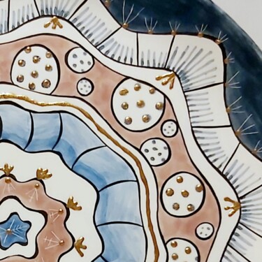 Design intitolato "Soyut özgün desen" da Selcan Özdemi̇R, Opera d'arte originale, Accessori