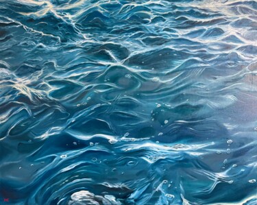 제목이 "“Ocean”"인 미술작품 Mariia Riznyk로, 원작, 기름