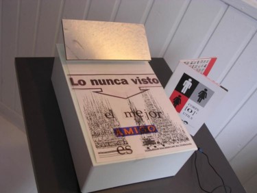 Collages titulada "MARCO FERNANDEZ-MAR…" por Vinculos_artefímera Jaime Rodriguez, Obra de arte original