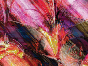 Relieves IV/XL large original artwork 数字艺术 标题为“Relieves IV/XL larg…” 由Javier Diaz, 原创艺术品, 数字打印