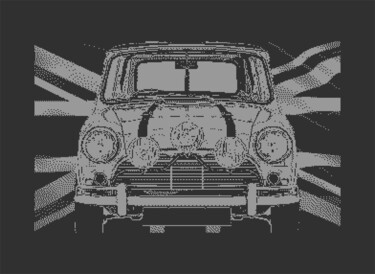 数字艺术 标题为“MINI C64 PIXEL ART” 由Rm64, 原创艺术品, 2D数字工作