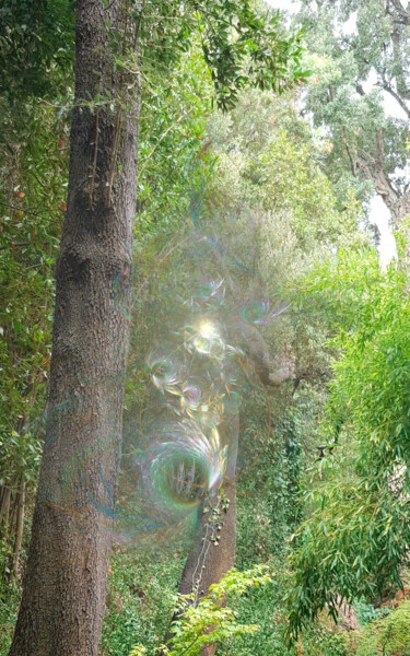 Photographie intitulée "L'être" par Véronique Jaques, Œuvre d'art originale, Photographie numérique
