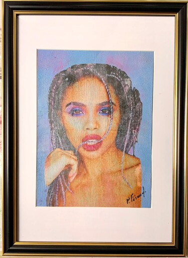 Peinture intitulée "Anya" par Florence Féraud-Aiglin, Œuvre d'art originale, Acrylique