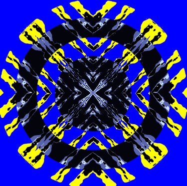 摄影 标题为“Wave Geometric 1d15…” 由Ken Lerner, 原创艺术品, 数码摄影