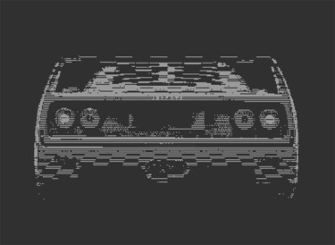 数字艺术 标题为“F40 CHECKERED C64 P…” 由Rm64, 原创艺术品, 2D数字工作