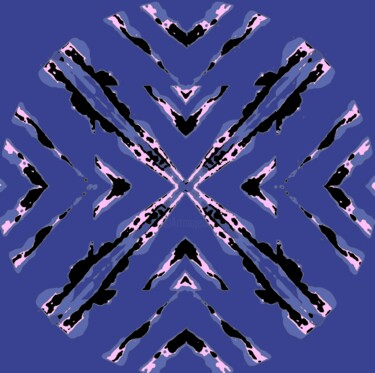 摄影 标题为“Wave Geometric 1d10c” 由Ken Lerner, 原创艺术品, 数码摄影