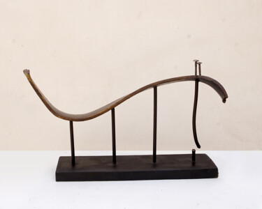“Il ponte crollato”, serie "Terremoto" 雕塑 标题为““Il ponte crollato”…” 由Pavlovskydesign Metal And Painting, 原创艺术品, 金属