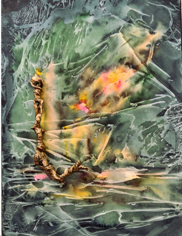 Bronze sur minéral color 4