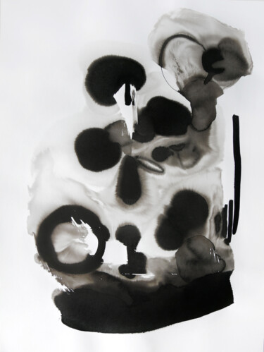 Effervescence 绘画 标题为“Effervescence” 由Christine Guichard, 原创艺术品, 墨