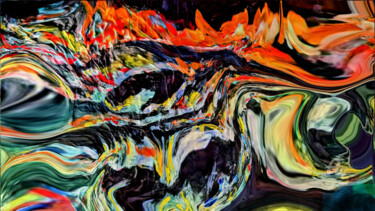 Digital Arts titled "Dissonance" by Andrew Walaszek, Original Artwork, Digital Painting