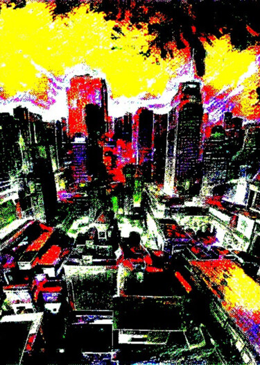 数字艺术 标题为“PaletteEnPoésie 55” 由Yahya Ahssaini, 原创艺术品, 照片蒙太奇