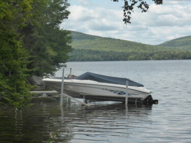 La vie nautique au Lac Chazy - Nautical life at Chazy Lake Photography titled "La vie nautique au…" by Odilon Talbot, Original Artwork, Non Manipulated Photography