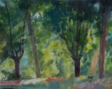 Pintura titulada "Síntesis naturaleza…" por Jose Oña Jurado, Obra de arte original, Oleo