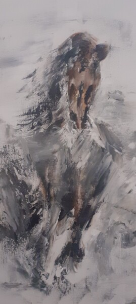 "Brouillard" başlıklı Tablo Hélène Lentini tarafından, Orijinal sanat, Akrilik