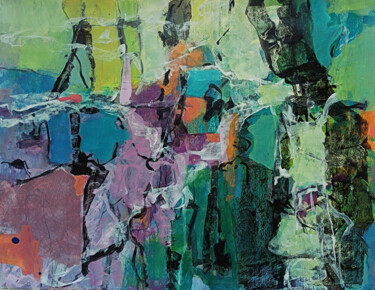 제목이 "Delicate Structures"인 미술작품 Helge Hensel로, 원작, 아크릴