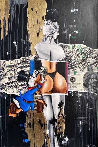 Schilderij getiteld "The Adventures of S…" door Iuliia Sumkina(J.Bag’S), Origineel Kunstwerk, Acryl
