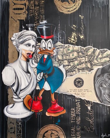 Schilderij getiteld "Adventures of Scroo…" door Iuliia Sumkina(J.Bag’S), Origineel Kunstwerk, Acryl