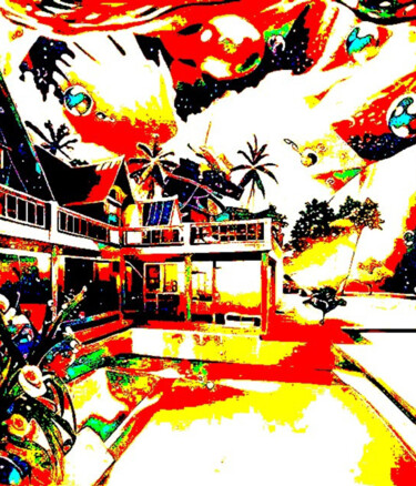 Digital Arts titled "PaletteEnPoésie 65" by Yahya Ahssaini, Original Artwork, Photo Montage