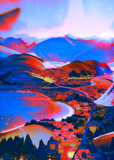 Digital Arts με τίτλο "PaletteEnPoésie 67" από Yahya Ahssaini, Αυθεντικά έργα τέχνης, Φωτογραφία Μοντάζ