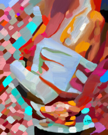 Pose No. 1 (digital rough sketch) Digital Arts titled "Pose No. 1 (digital…" by Wannott Bakker, Original Artwork, Digital Painting