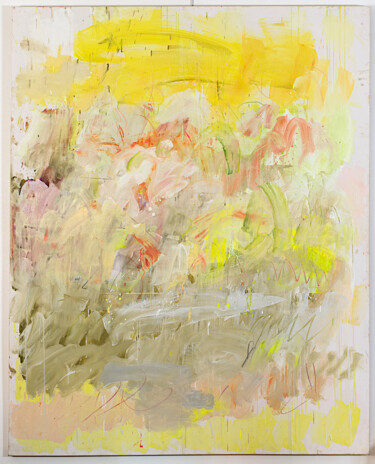 Painting titled "no title-2" by Ruffi, Original Artwork, Acrylic Mounted on Wood Stretcher frame