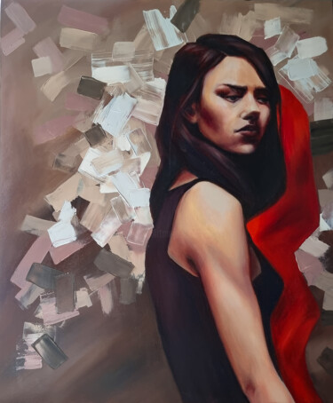 The Follower, 4 绘画 标题为“The Follower, 4” 由Artmoods Tp, 原创艺术品, 油 安装在木板上