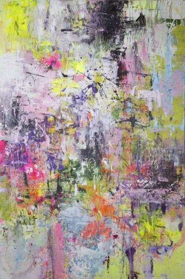 Peinture intitulée "no title 6" par Ruffi, Œuvre d'art originale, Acrylique Monté sur artwork_cat.