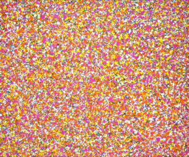 Painting titled "Summer expression." by Iryna Kastsova, Original Artwork, Acrylic Mounted on Wood Stretcher frame
