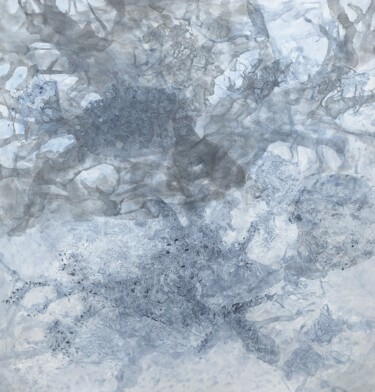 Painting titled "Riginging silence" by Liubov Kondratovich, Original Artwork, Acrylic